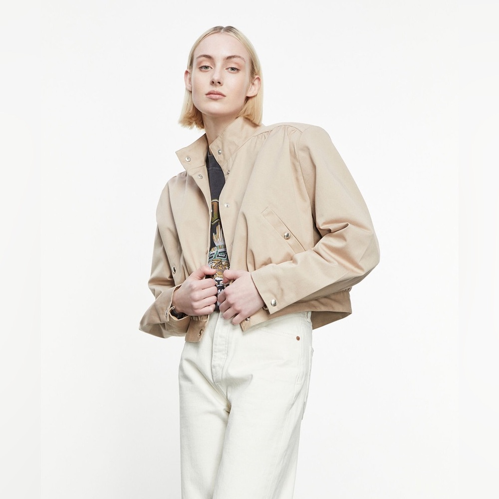 The Kooples Beige Utility Jacket - Reposh